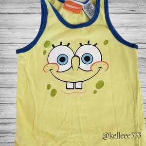 Youth Nickelodeon Sponge Bob Square Pants Tank sz Small 6/7